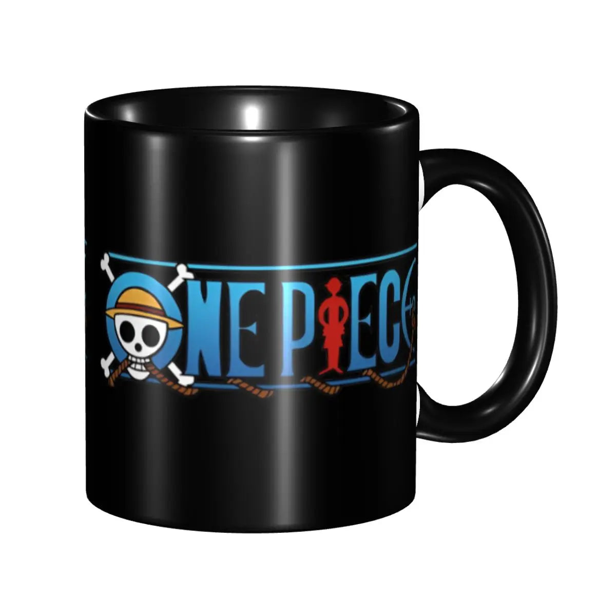 One Piece Mug - Straw Hat Crew Logo (Blue)