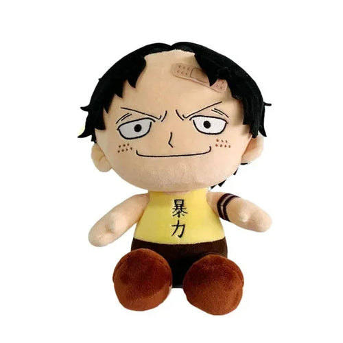 One Piece Plush - Ace (Rare Fabric Model)