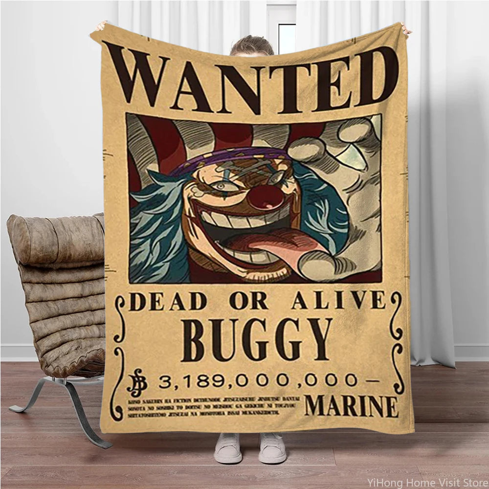 Plakat One Piece Wanted – Buggy Klaun (Klaun Tysiąca Kawałków)
