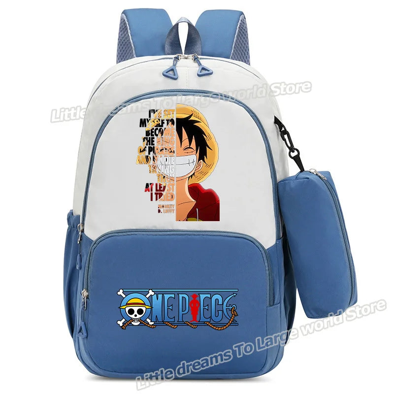 One Piece Backpack – Monkey D. Luffy Straw Hat Smile