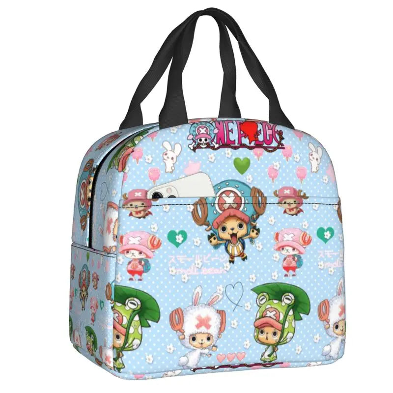 Torba termoizolacyjna One Piece – Tony Tony Chopper w pastelowym błękicie