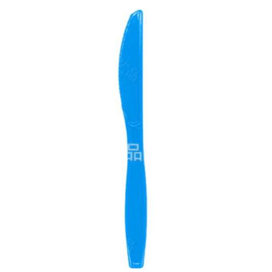 One Piece Table Knife - Themed Party Accessory (Blue)
