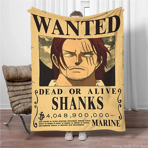 One Piece Wanted Poster - Shanks the Red-Haired (The Emperor)