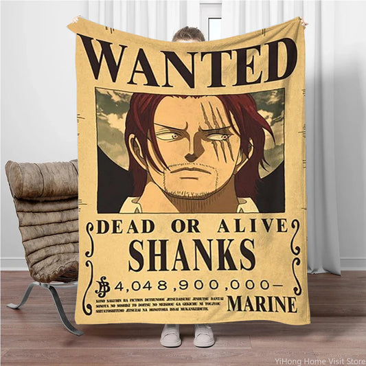 One Piece Wanted Poster - Shanks the Red-Haired (The Emperor)