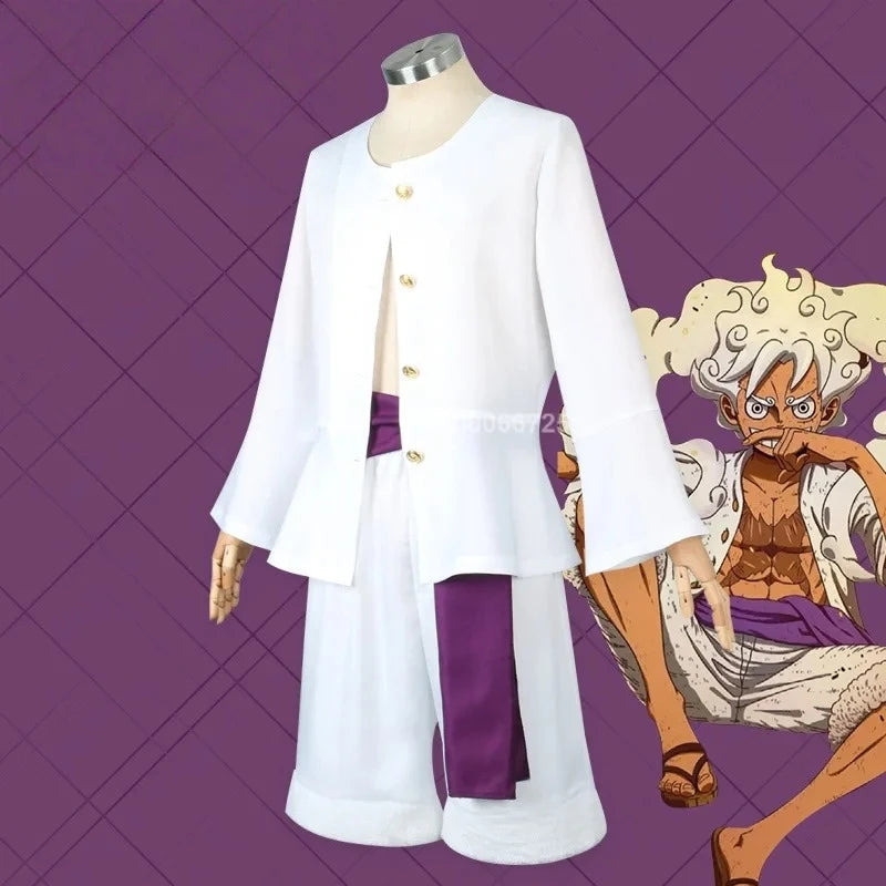 One Piece Cosplay Costume - Monkey D. Luffy's Classic Outfit