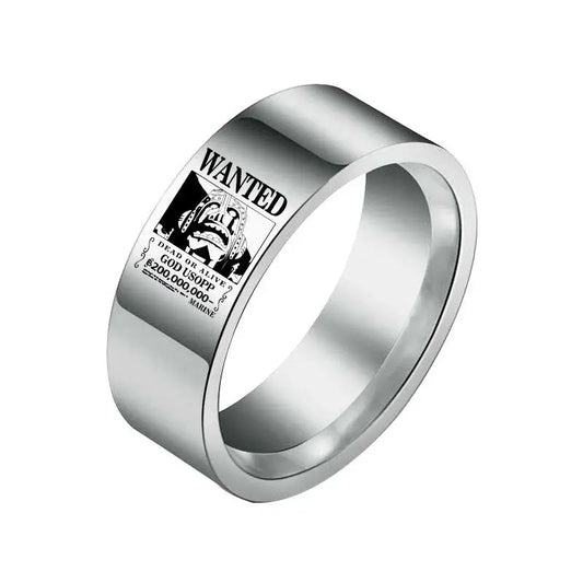 One Piece Ring – Wanted God Usopp