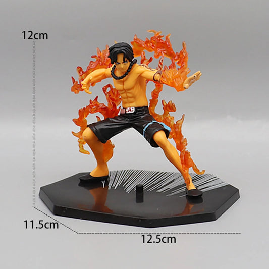 One Piece Figurine - Portgas D. Ace (Flaming Combat Effects)