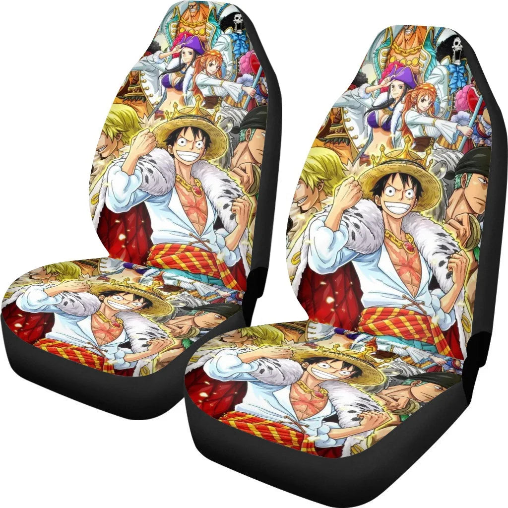 Zestaw 2 pokrowców na siedzenia One Piece — nawigacja Thousand Sunny