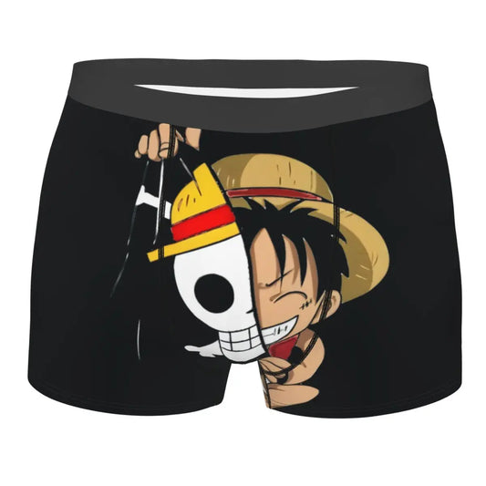 Bokserki – Luffy w półmasce