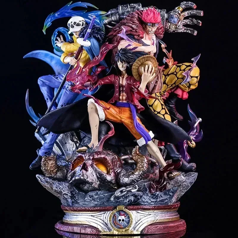 One Piece-figur – Supernova-trio (stridsdiorama, 23 cm)