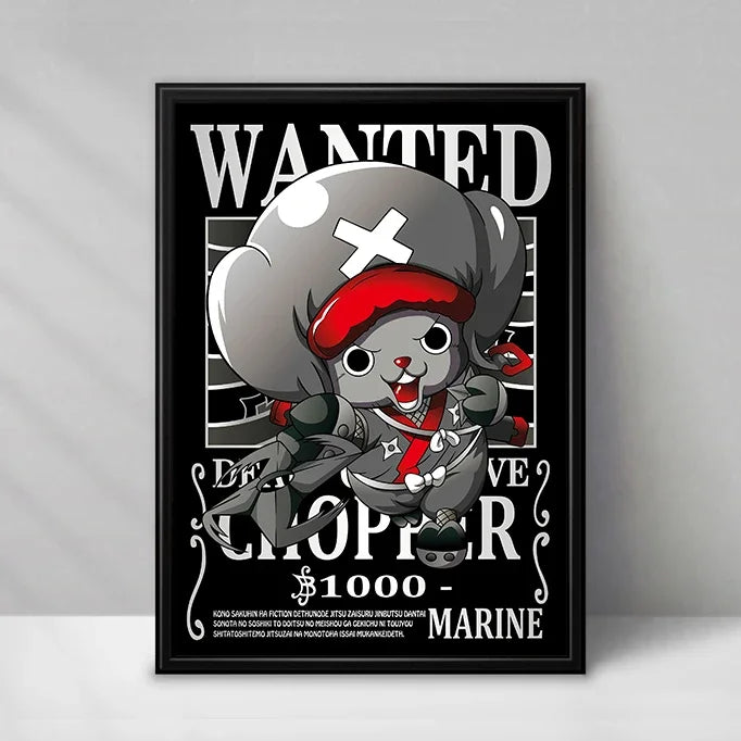 Plakat One Piece Wanted – Tony Tony Chopper (Uroczy)