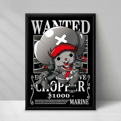 Plakat One Piece Wanted – Tony Tony Chopper (Uroczy)