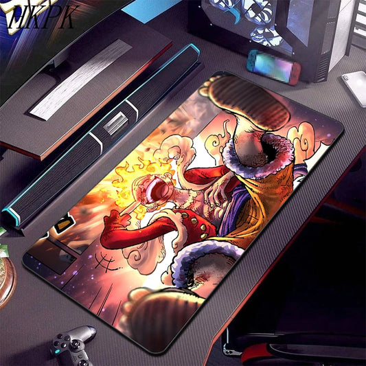 One Piece Desk Mat - Luffy Gear 5 Divine Power