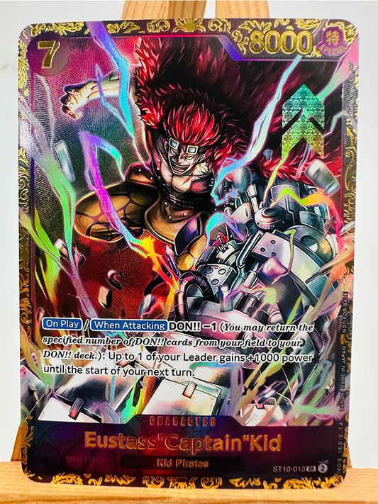 One Piece TCG-kort – Eustass ”Captain” Kid (alternativ illustration)