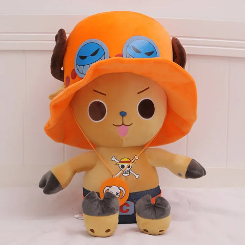 Chopper plush – Orange “New World” hat design