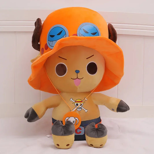 Chopper-gosedjur – design med orange hatt ”New World”