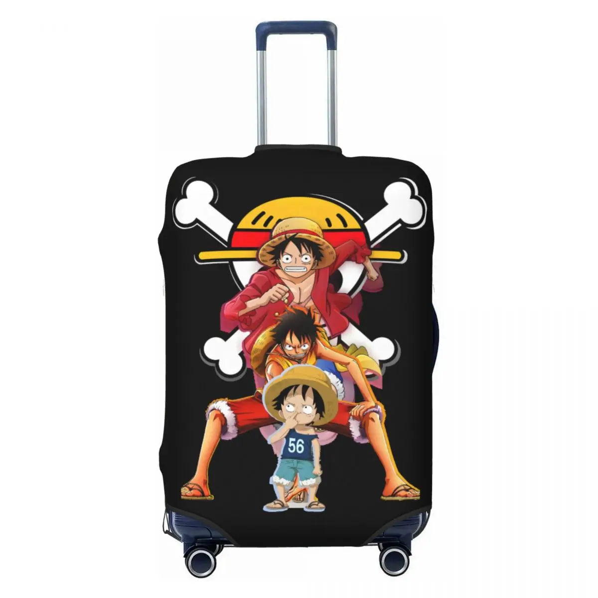 One Piece Suitcase Cover - Ace, Sabo and Luffy Trio (ASL)