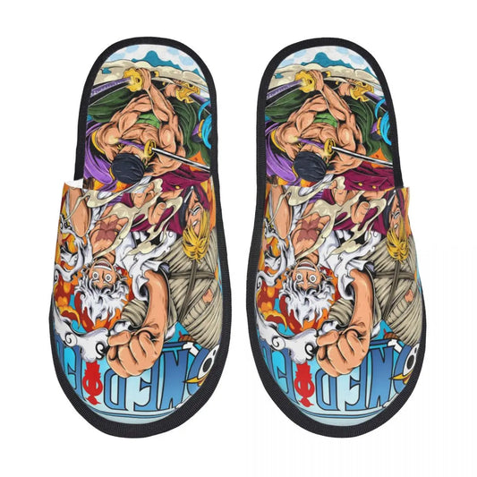 One Piece Slippers - Tony Tony Chopper & Friends Design