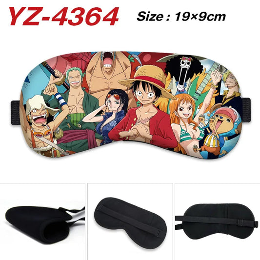 Maseczka do spania One Piece – ilustracja całej załogi