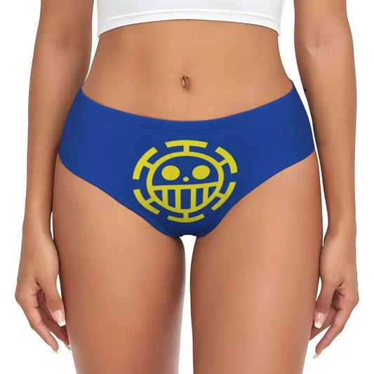 Figi One Piece – symbol Heart Pirates (Trafalgar Law – niebieskie)