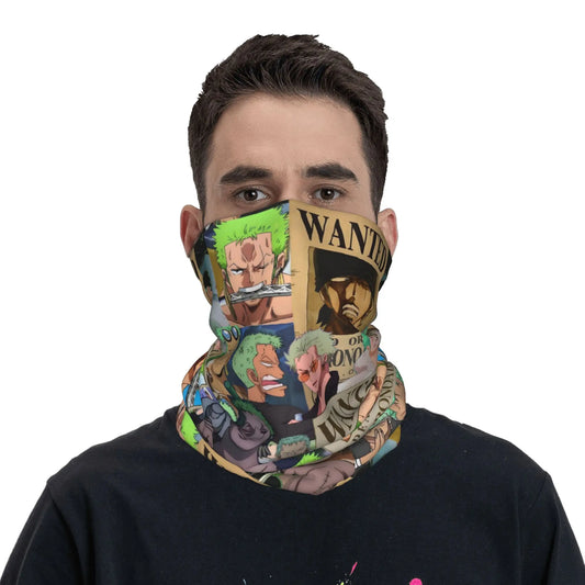 One Piece Bandana - Zoro Wanted Poster