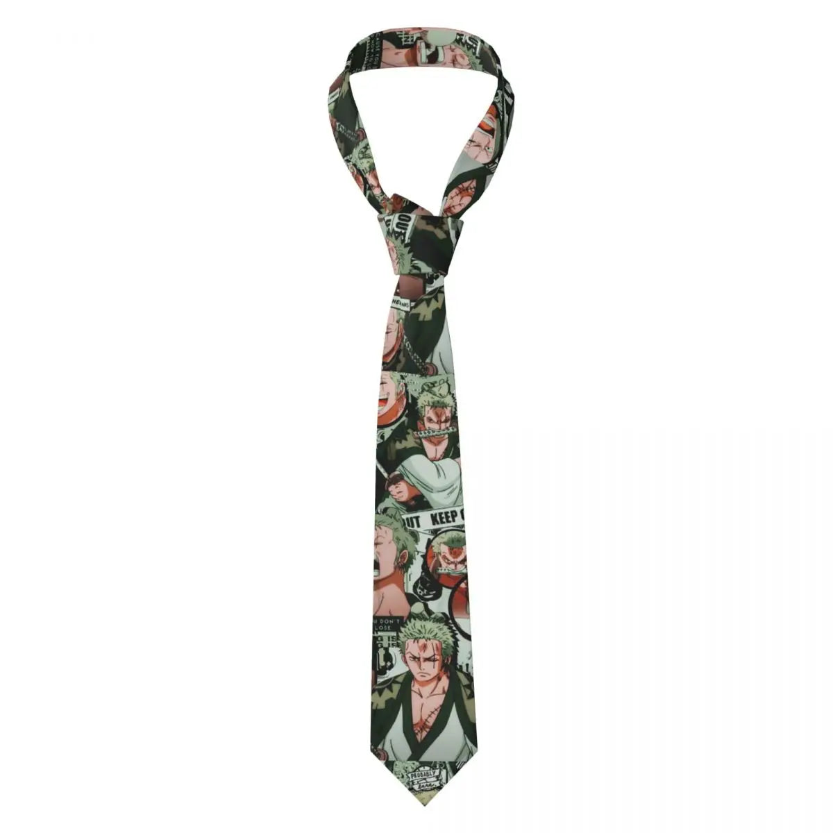 One Piece Tie – Zoro Pattern