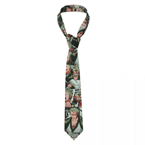 One Piece Tie – Zoro Pattern