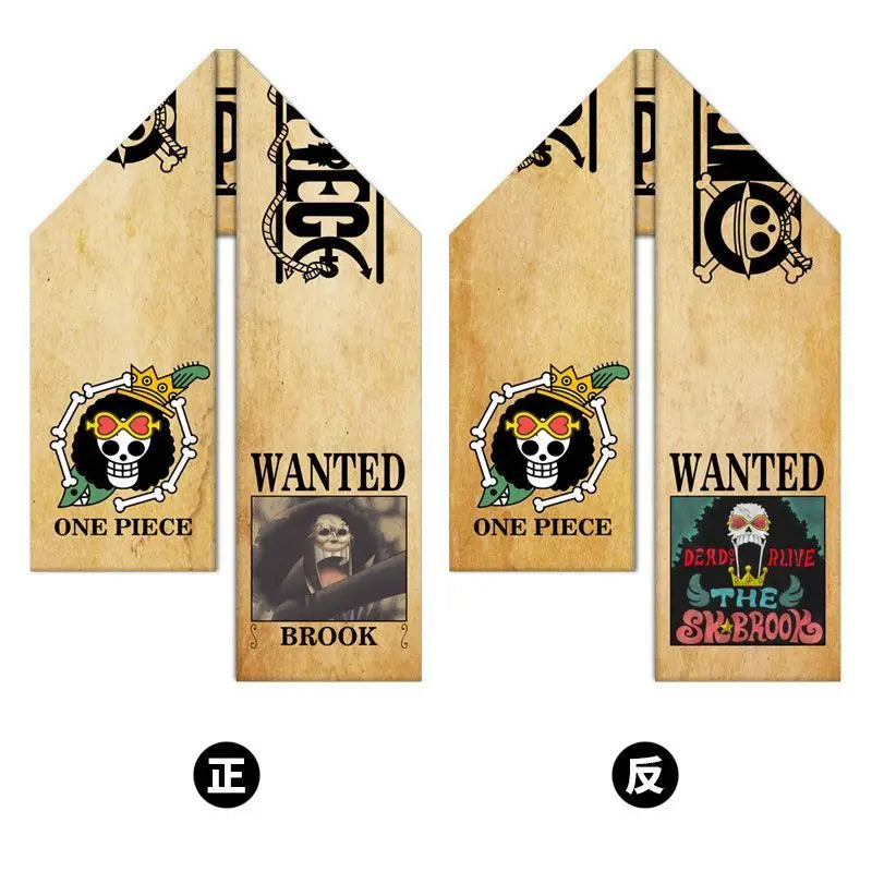 One Piece Scarf – Wanted Trafalgar Law Heart