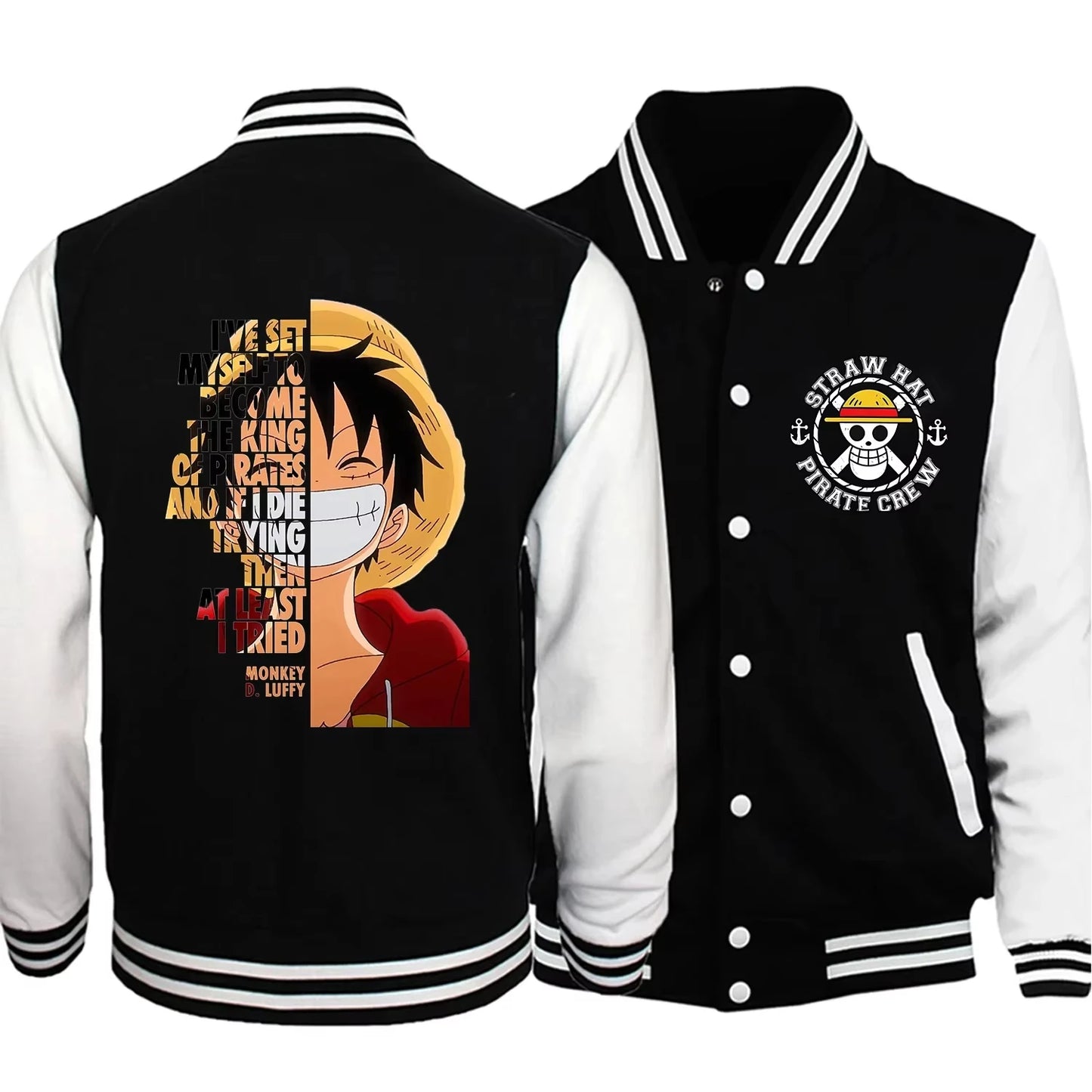 Teddyjacka - Luffy leende