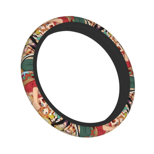 One Piece Steering Wheel Cover – Marine Adventure Illustration
