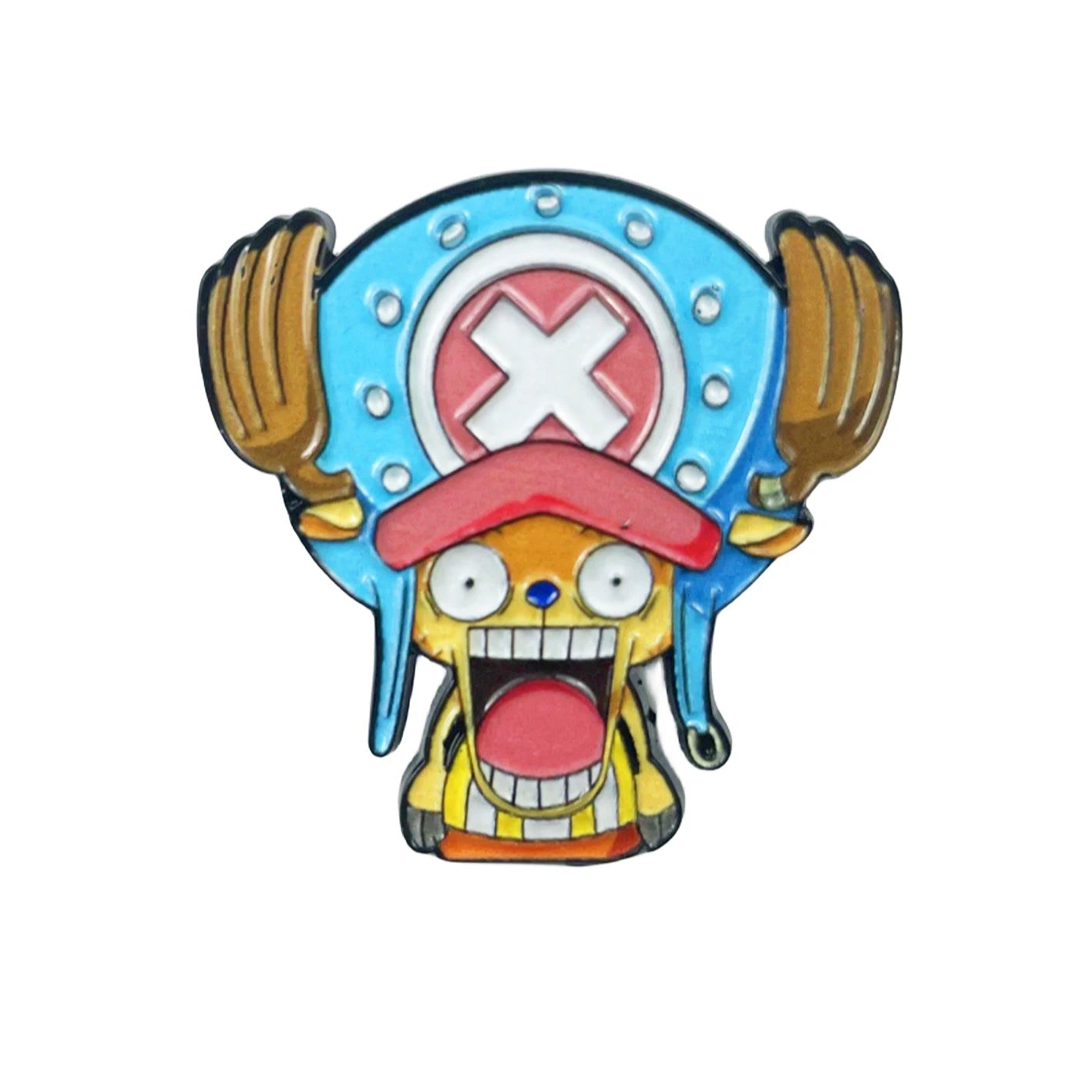 Przypinka One Piece – zszokowany Tony Tony Chopper (meme)