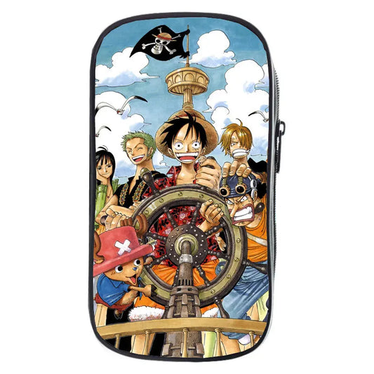 One Piece Pencil Case – Thousand Sunny & Mugiwara Adventure