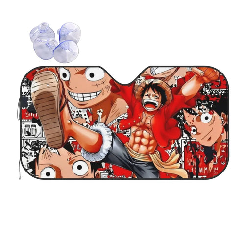 One Piece Front Sunshade - Epic Luffy vs. Kaido Duel