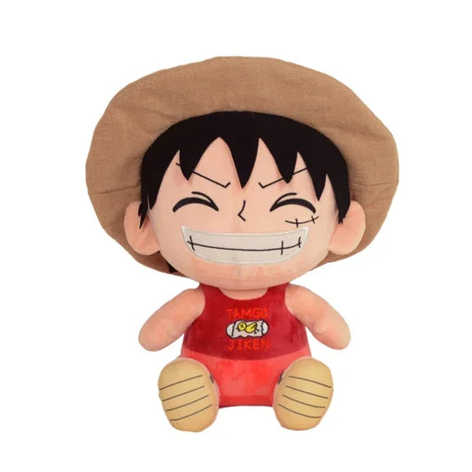 One Piece-gosedjur – Monkey D. Luffy chibi (20cm, extra mjuk)