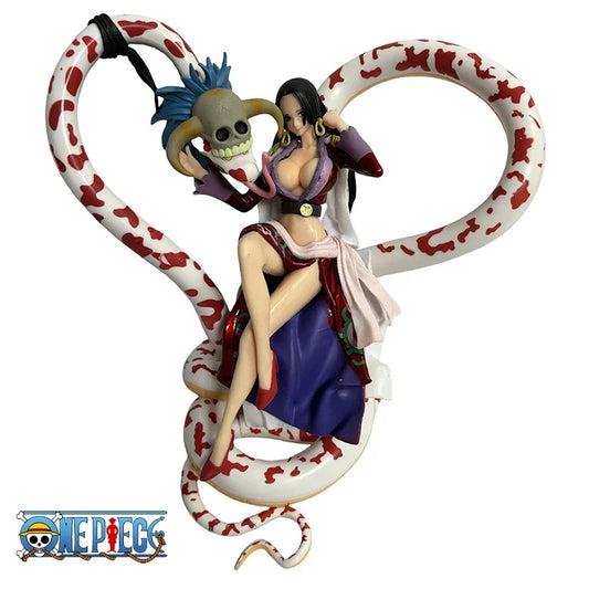 One Piece Figurine - Boa Hancock with Salome (Deluxe Version)