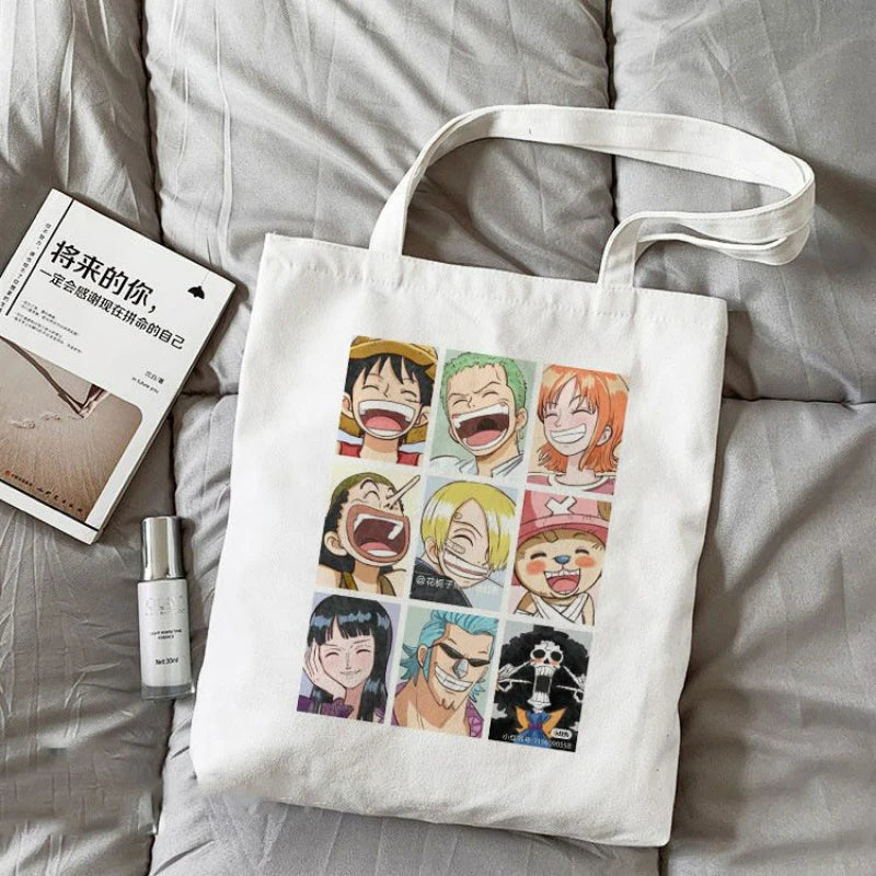 Torba typu tote One Piece – Kolaż Mugiwary