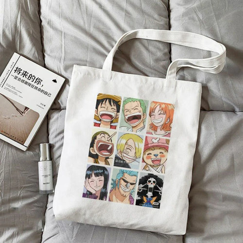 Torba typu tote One Piece – Kolaż Mugiwary