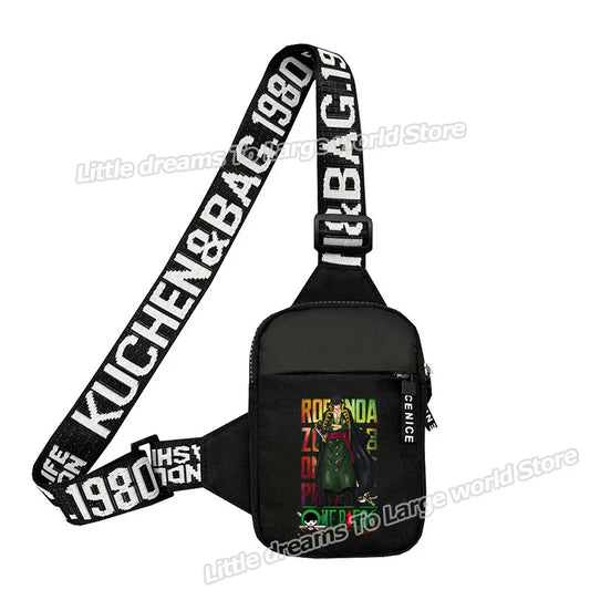 One Piece Crossbody Bag – Monkey D. Luffy Manga Typography