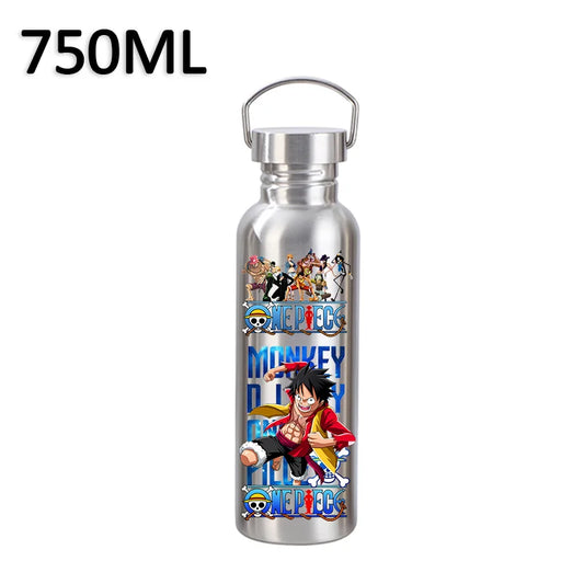 One Piece 750ml Water Bottle – Monkey D. Luffy Iconic Pose