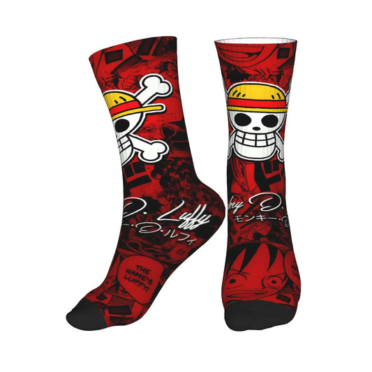 Skarpetki – Luffy i Chopper Czerwone