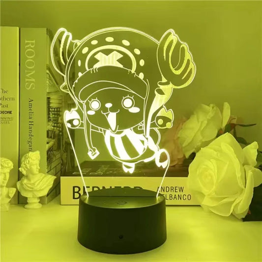 One Piece LED Night Light - Tony Tony Chopper New World (Yellow)