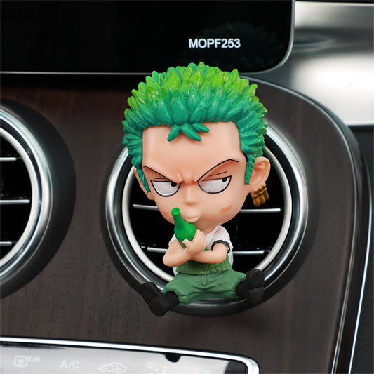 One Piece Car Accessory - Roronoa Zoro Air Vent Figurine