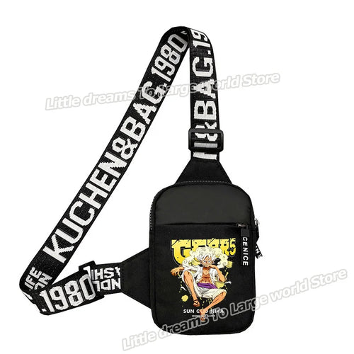 Torba na ramię One Piece – Monkey D. Luffy Vintage’owe logo