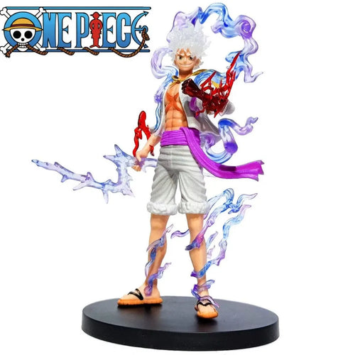 One Piece-figur – Luffy Gear 5 (blixt- och förvandlingseffekter)