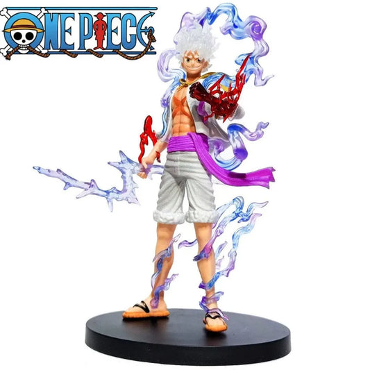 One Piece Figure - Luffy Gear 5 (Lightning and Transformation Effects)