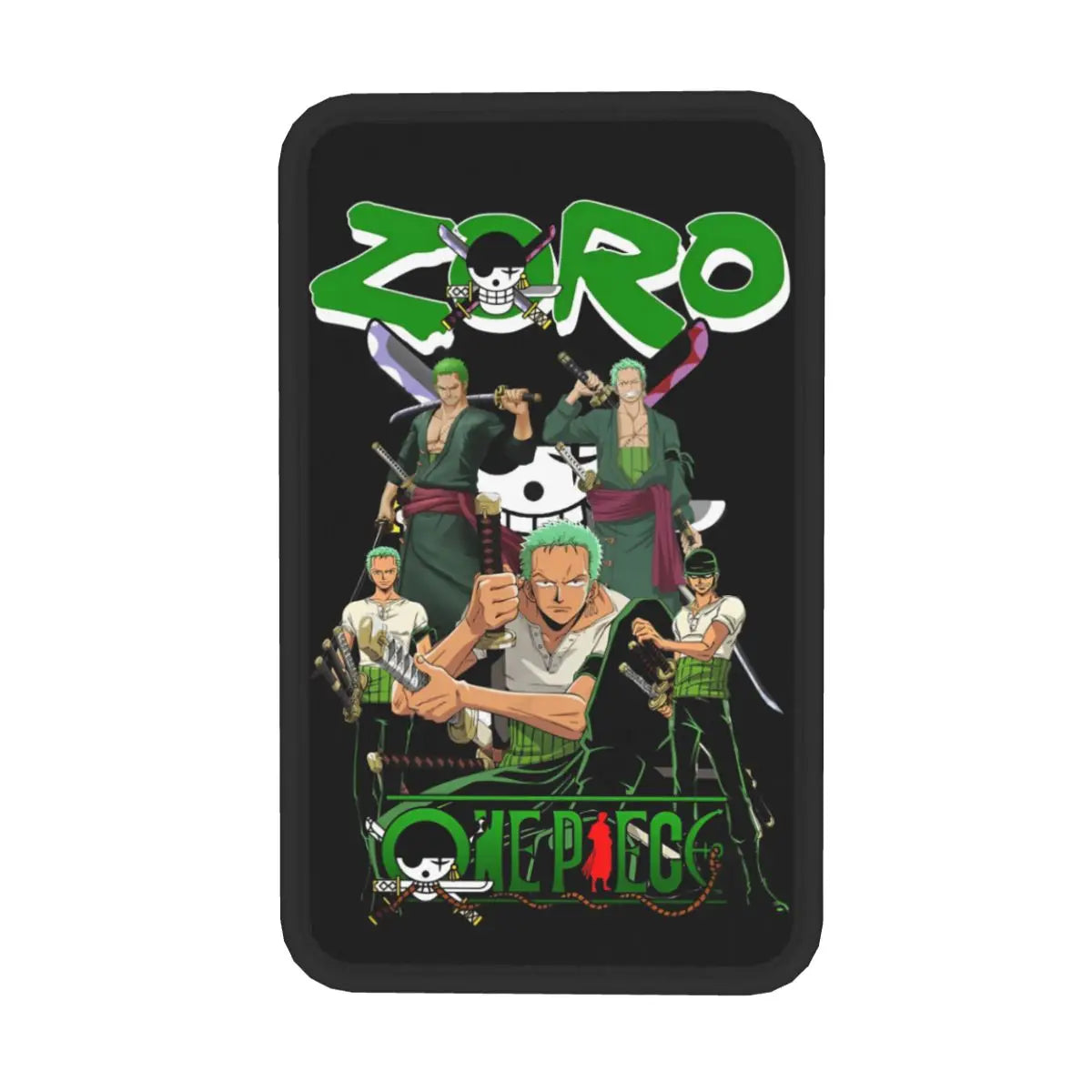 One Piece Armrest Cover - Luffy, Zoro, and Sanji Power Trio