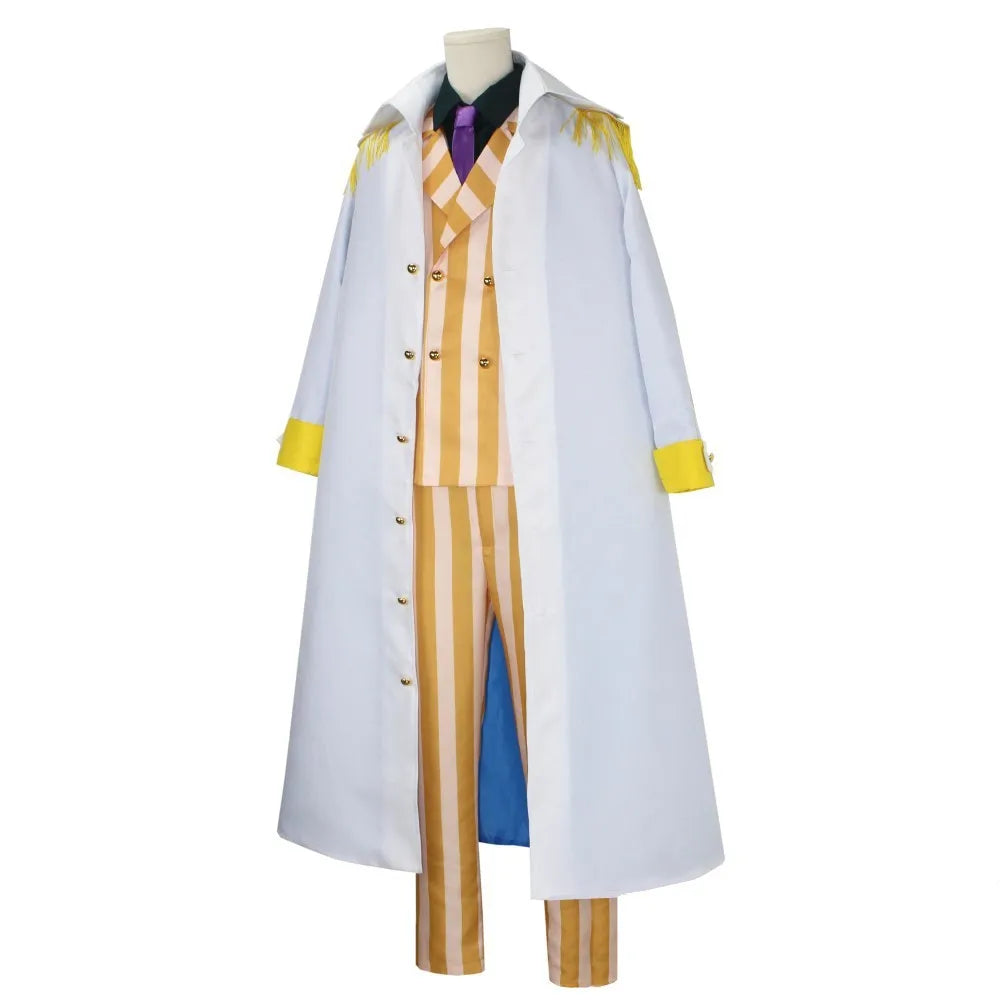 One Piece Cosplay Costume - Marine Admiral Outfit ("Justice" Coat)