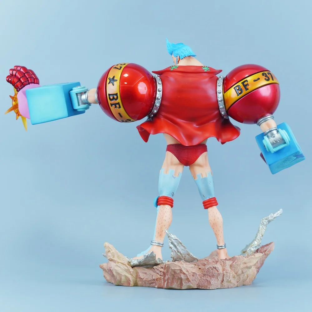 One Piece-staty - Franky Shogun ”Iron Pirate” (Actionfigur 28.5cm)