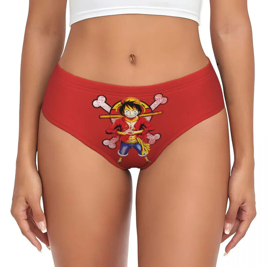 Briefs - Minimalist Red Luffy