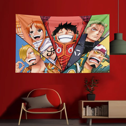 Plakat One Piece – Trio Luffy, Sabo i Ace (Dzieci)